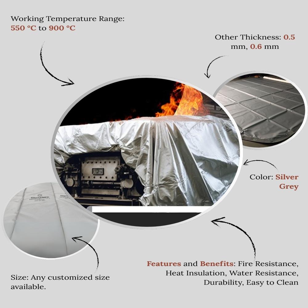 Fire Proof Tarpaulin - Attributes: Waterproof
