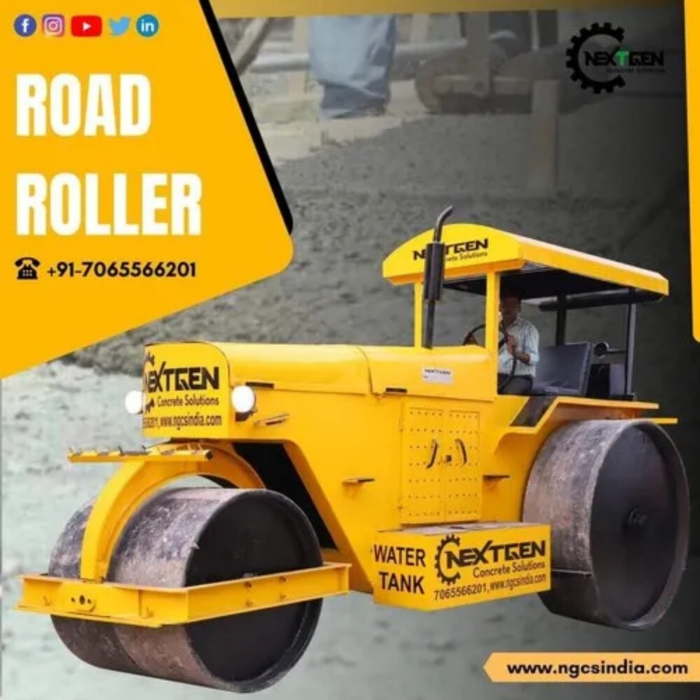 Static Road Roller - Automatic Grade: Semi-automatic