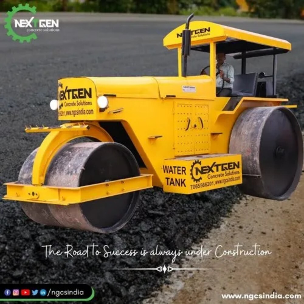 Static Road Roller - Automatic Grade: Semi-automatic