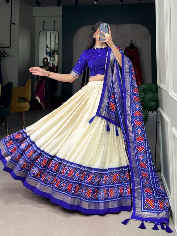 heavy printed  lehenga choli