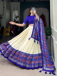 heavy printed  lehenga choli