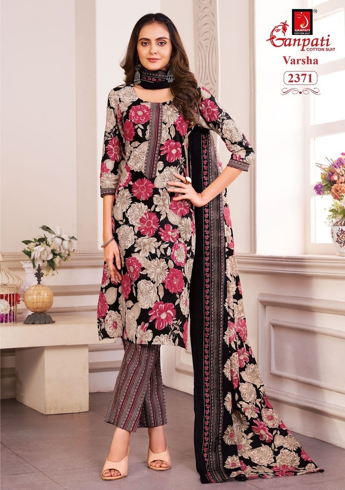 Ganpati Varsha Pant style Vol-12- Dress Material