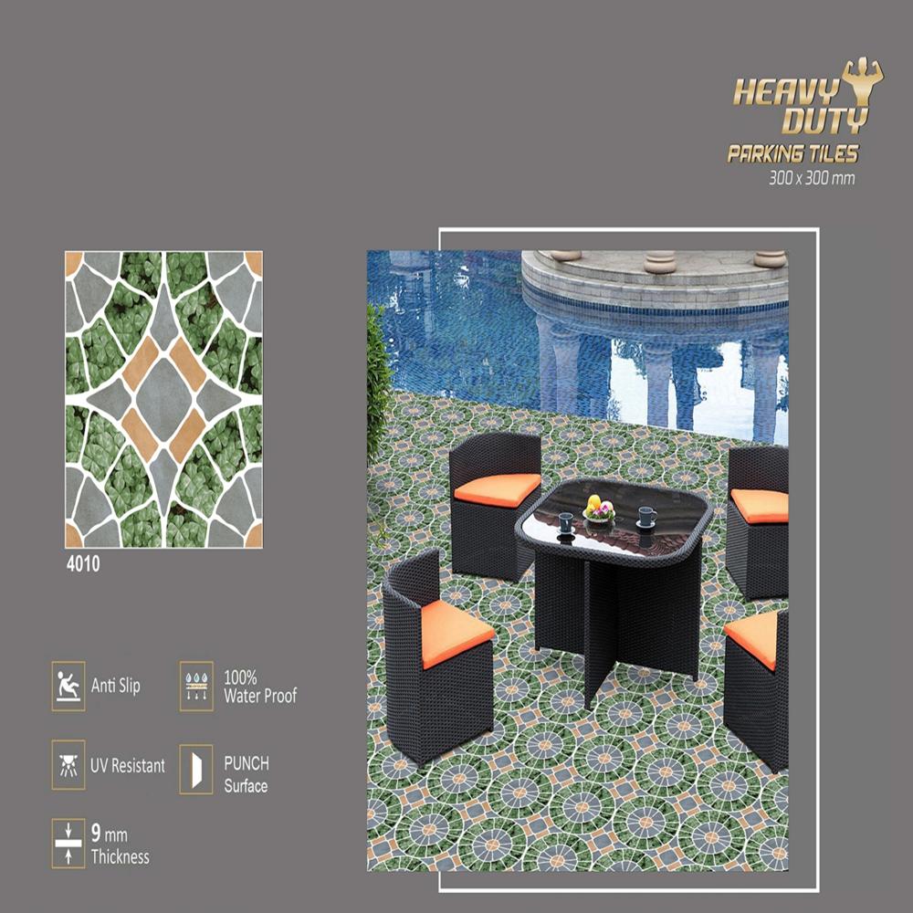  300x300 MM Vitrified Parking Tile