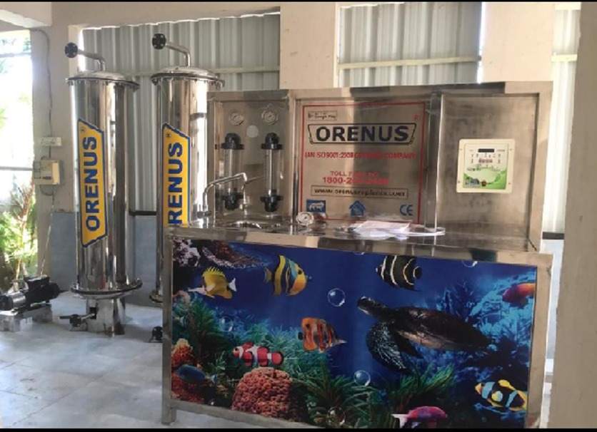 ORENUS COMPANY 1000 LPH STAINLESS STEEL RO PLANT FOR BOTTLING PLANT