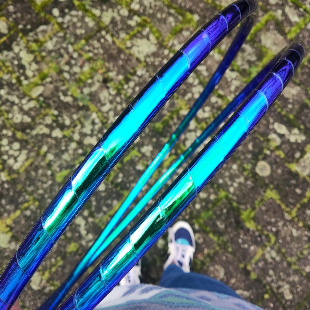 hula hoop tapes holographic 