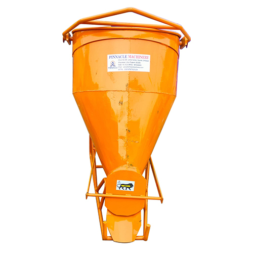 Concrete Banana Bucket - Color: Orange