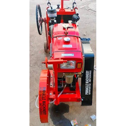 Concrete Cutter With Vst Shakti 13Hp Engine - Color: Red