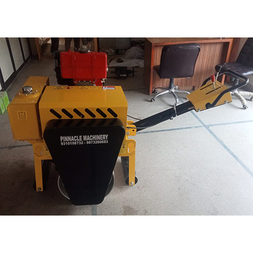 Walk Behind Single Drum Roller Fvr 600S - Color: Yellow
