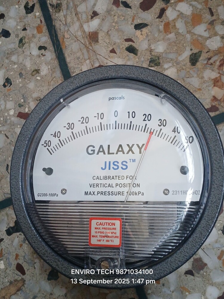JISS GALAXY DIFFERENTIAL PRESSURE GAUGE