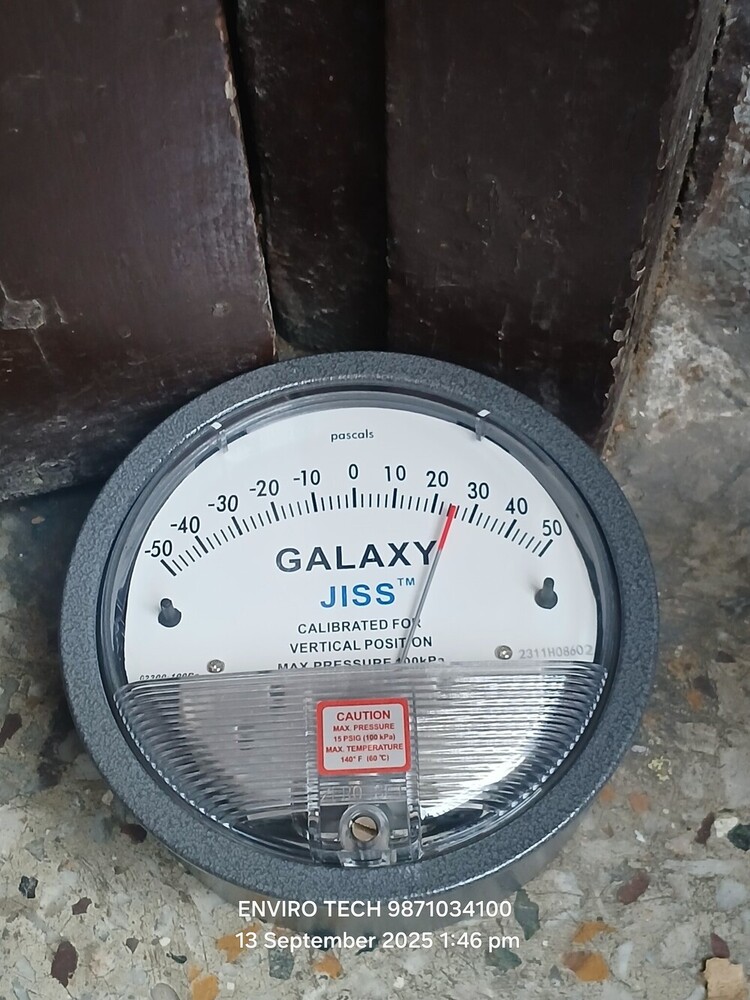 JISS GALAXY DIFFERENTIAL PRESSURE GAUGE