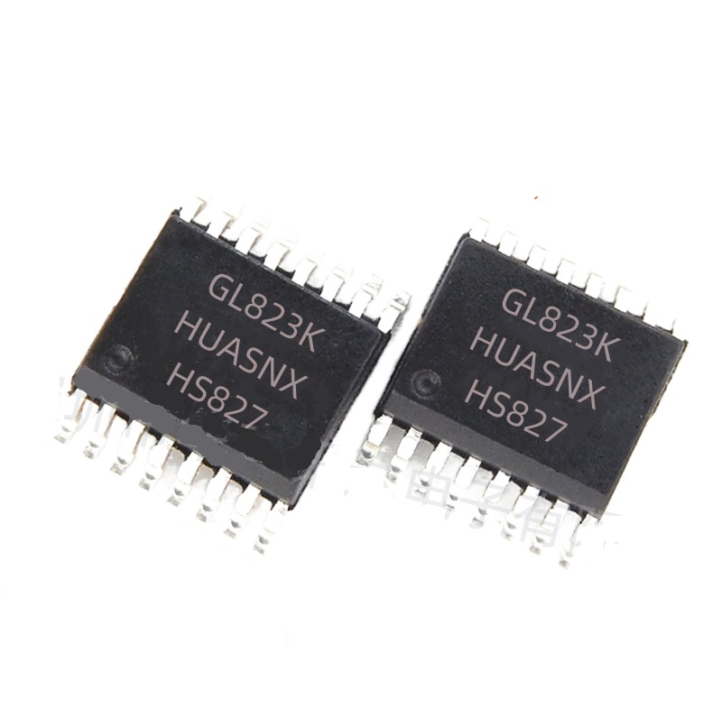 HS827 GL832K TSSOP-16 USB 2.0 card reader IC HUB card reader controller