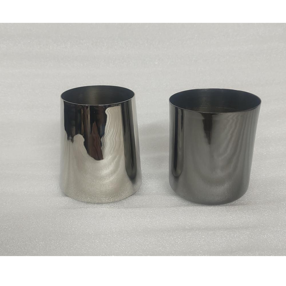 Copper Polished Finished Candle Jar Antique Finished Heavy Metal Holder For Candle - Application: Wedding Decoration