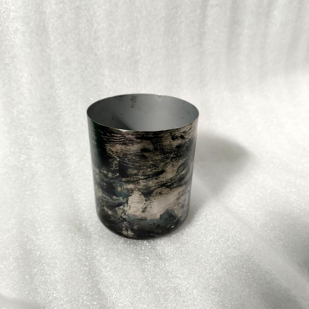 Copper Polished Finished Candle Jar Antique Finished Heavy Metal Holder For Candle - Application: Wedding Decoration