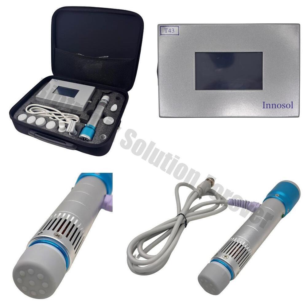 Electromagnetic Radial Shockwave Therapy Machine Touch Screen, 7 Heads