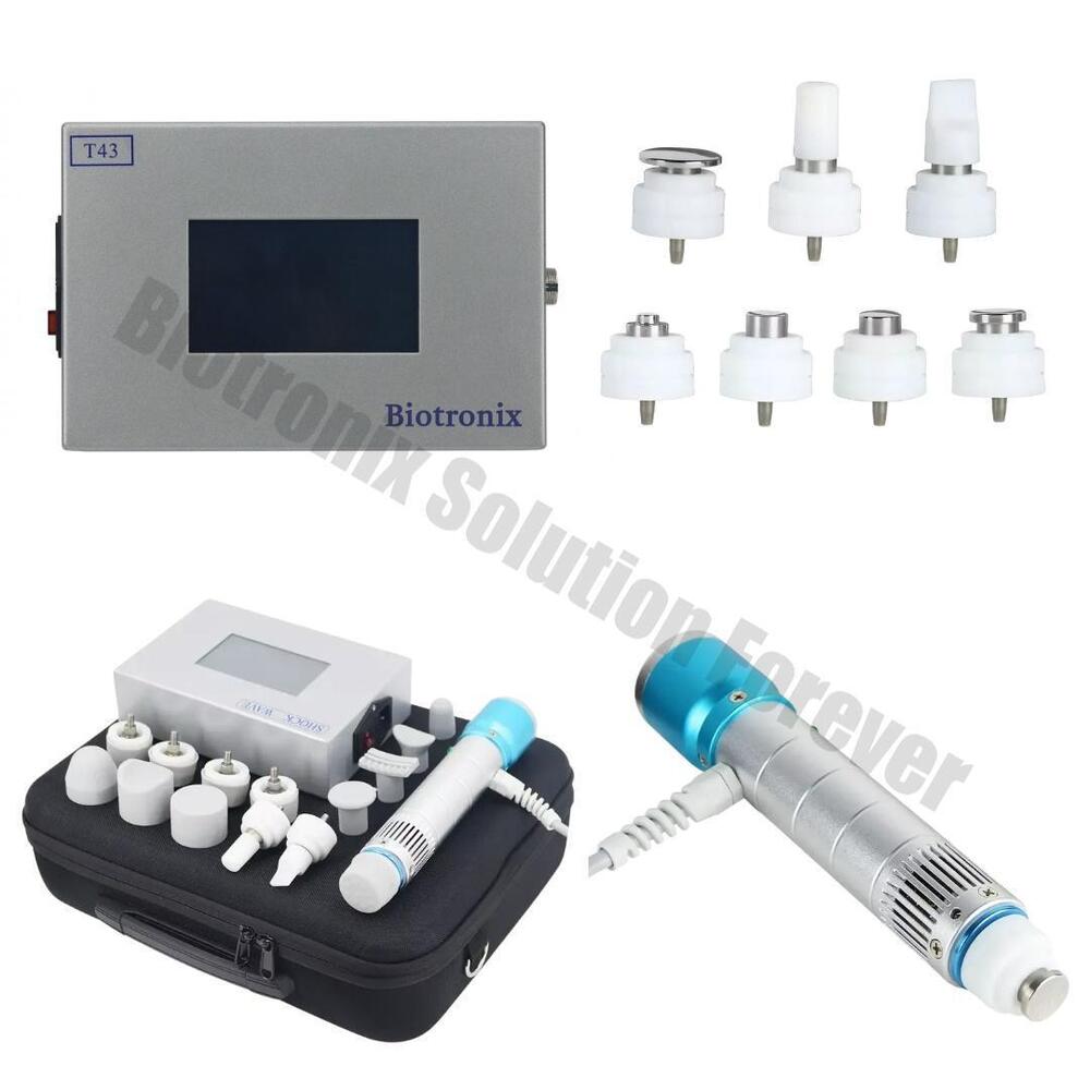 Electromagnetic Radial Shockwave Therapy Machine Touch Screen, 7 Heads