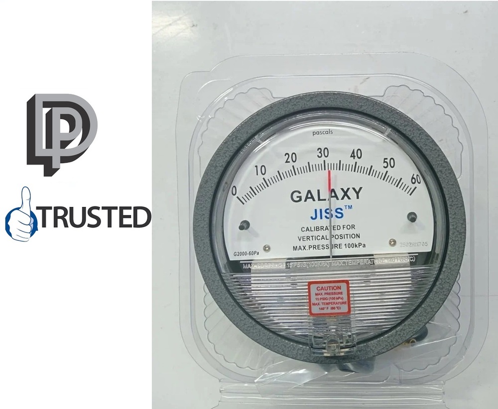 TOP BRAND JISS GALAXY DIFFERENTIAL PRESSURE GAUGE