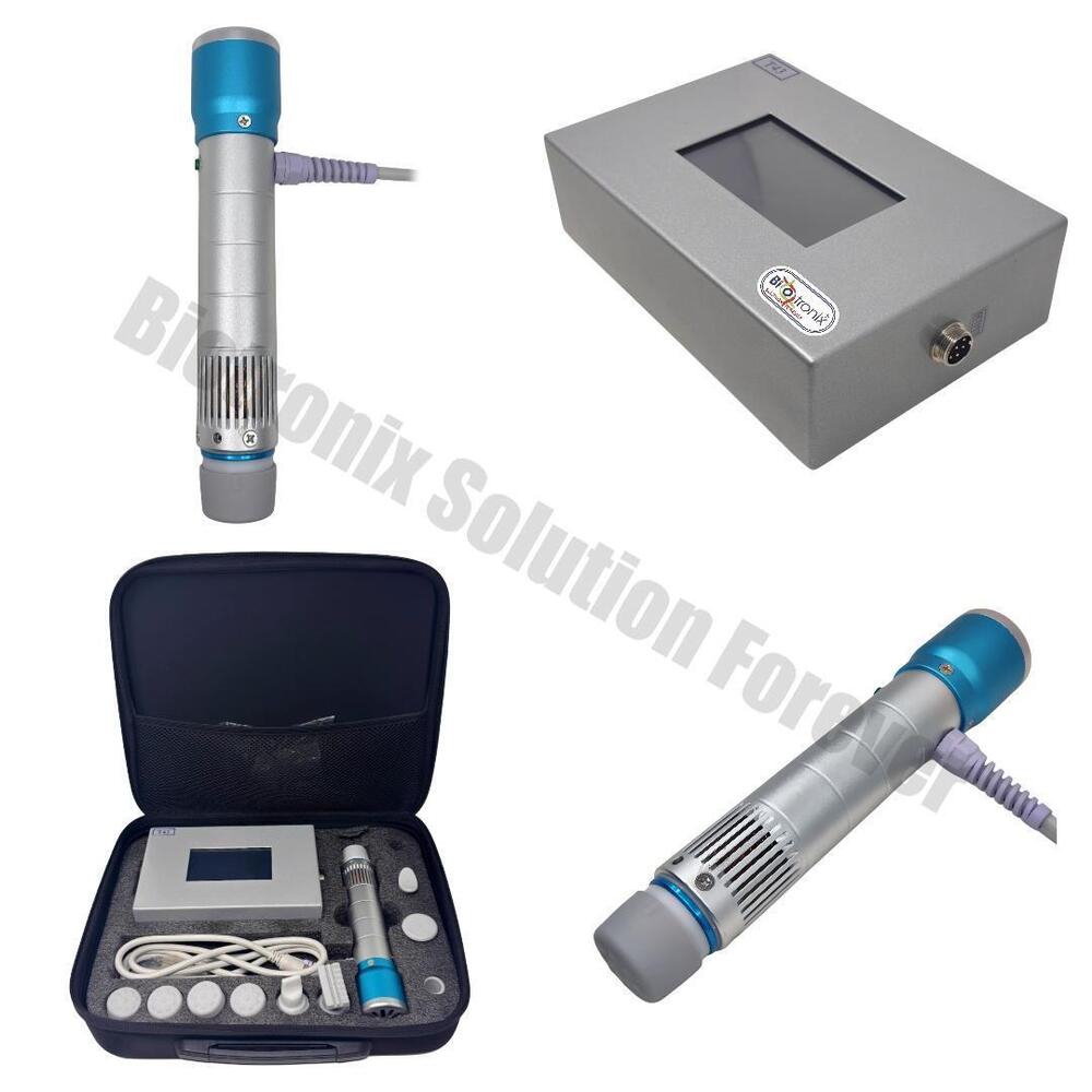 Radial ESWT Therapy System- Adjustable 1-16 mJ Intensity, 10 Modes