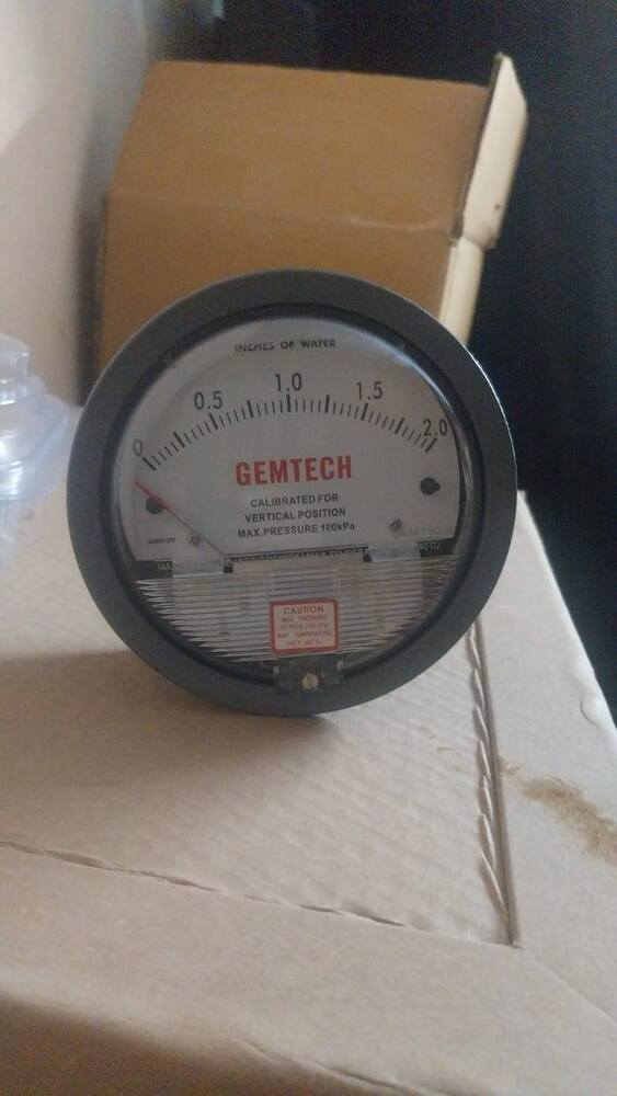 GEMTECH DIFFERENTIAL PRESSURE GAUGE IN Mundka Udyog Nagar South Side Industrial Area Delhi