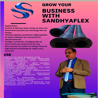 6inch Slurry Rubber Hose - Hardness: 60
