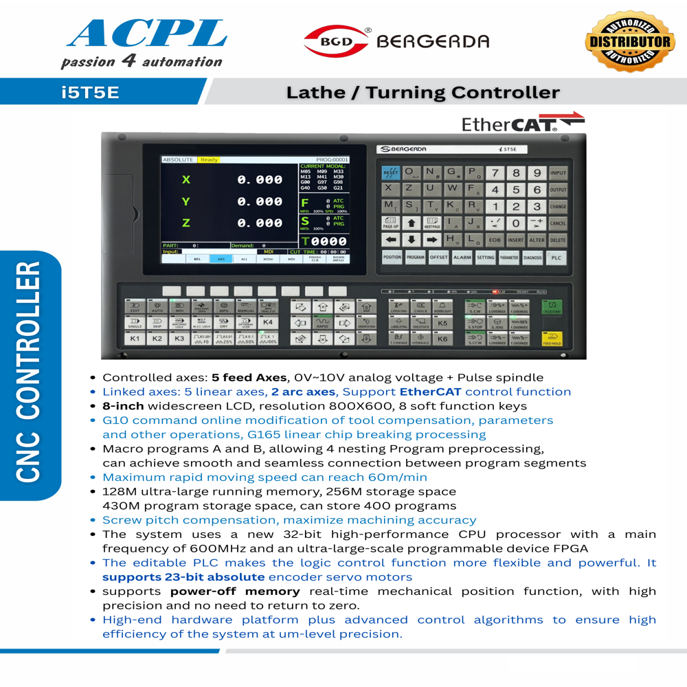 CNC Controller for Lathe Turning Machine