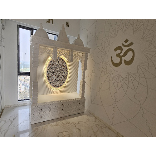 Mop Corian Mandir - Color: White