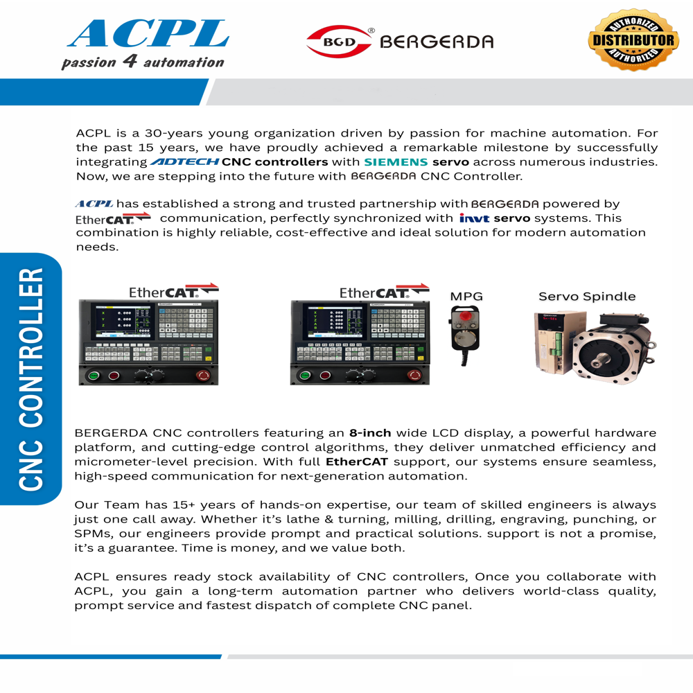 CNC Controller for Milling Drilling Machine