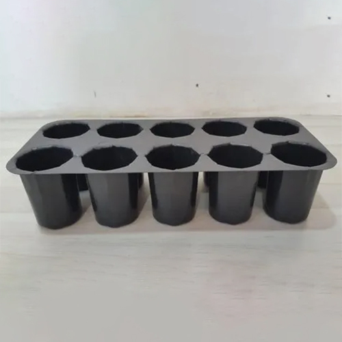10 Cavity Seedling Tray - Material: Plastic