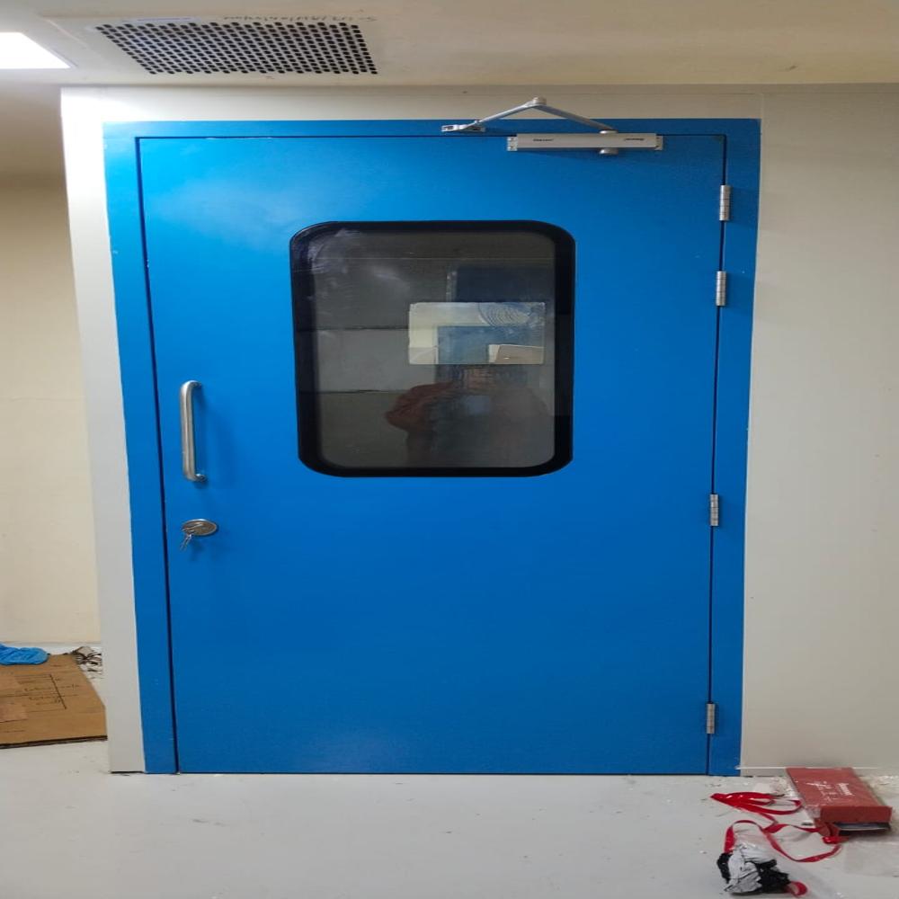 Clean Room Door With Accessories - Dimension (L*W*H): 1000X2100 Millimeter (Mm)
