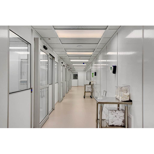 Puff Panel Clean Room 80 Mm - Frame Material: Stainless Steel