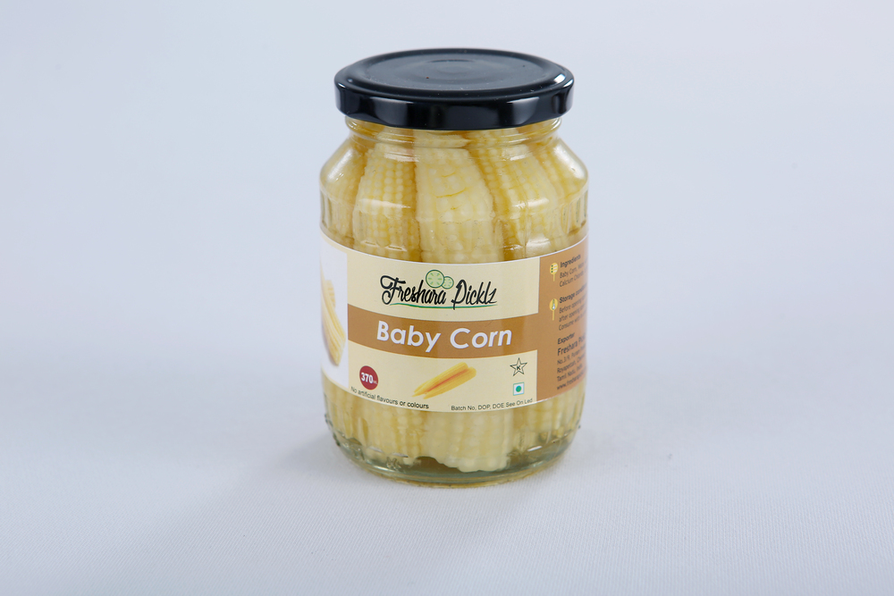 Fresh Pickled Babycorns - Feature: Ready To Eat