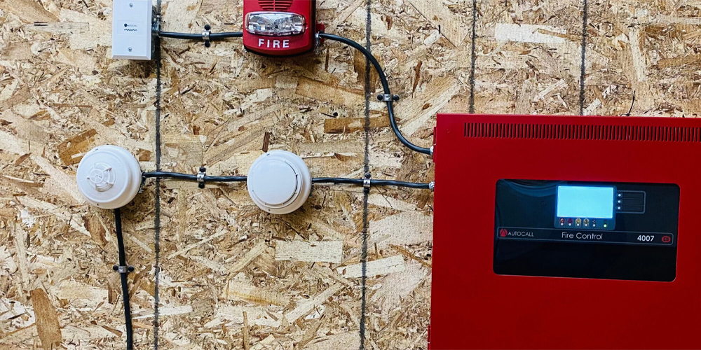 Fire Alarm System - Color: Red