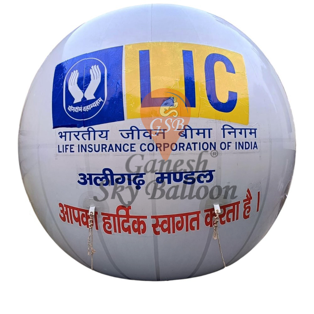 LIC Advertising Sky Balloon