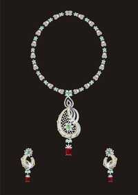 Personalized 18k Gold Name Necklace With Diamonds - Diamond Cut: Very Good