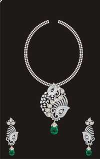 18k Royal Radiance Kundan Necklace - Color: White