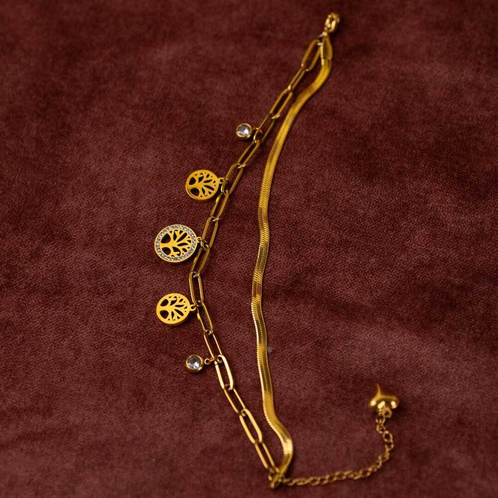 Designer Golden Bracelet