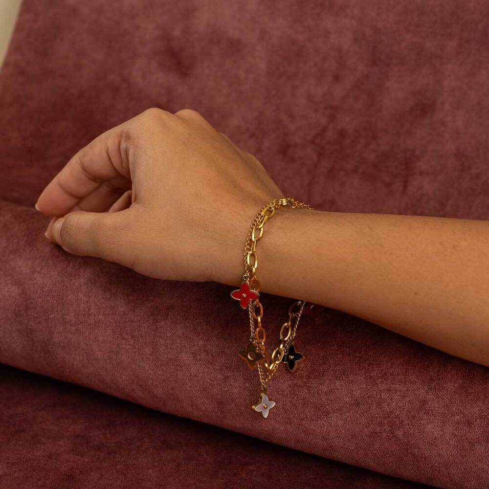 Stylish Golden Bracelet