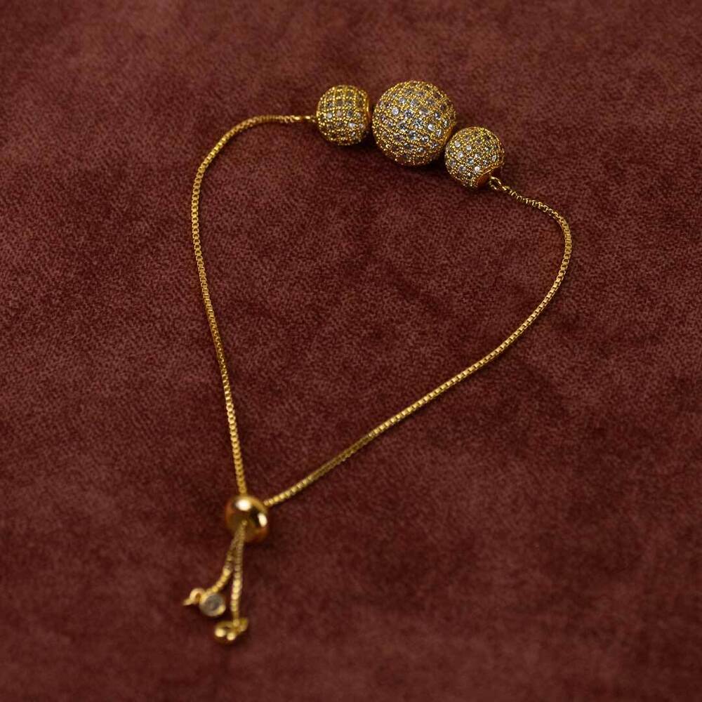 Pure Gold Bracelet - Color: Golden