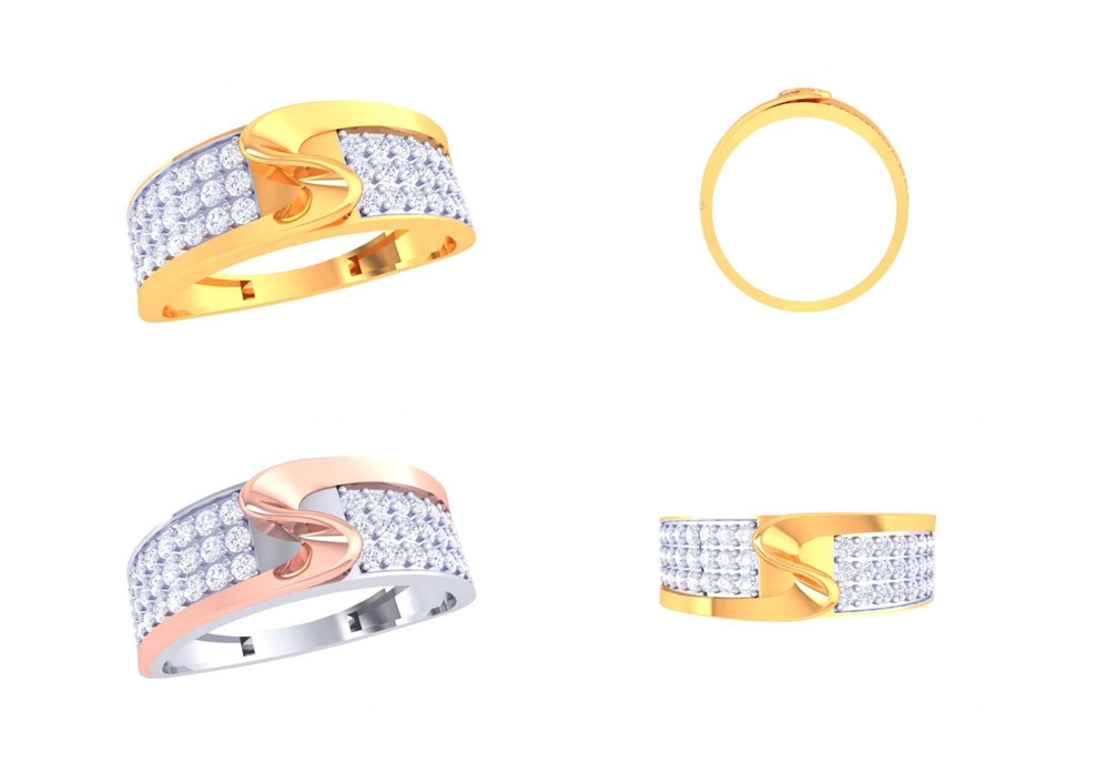 14k Mens Gold Ring By Jewelboc