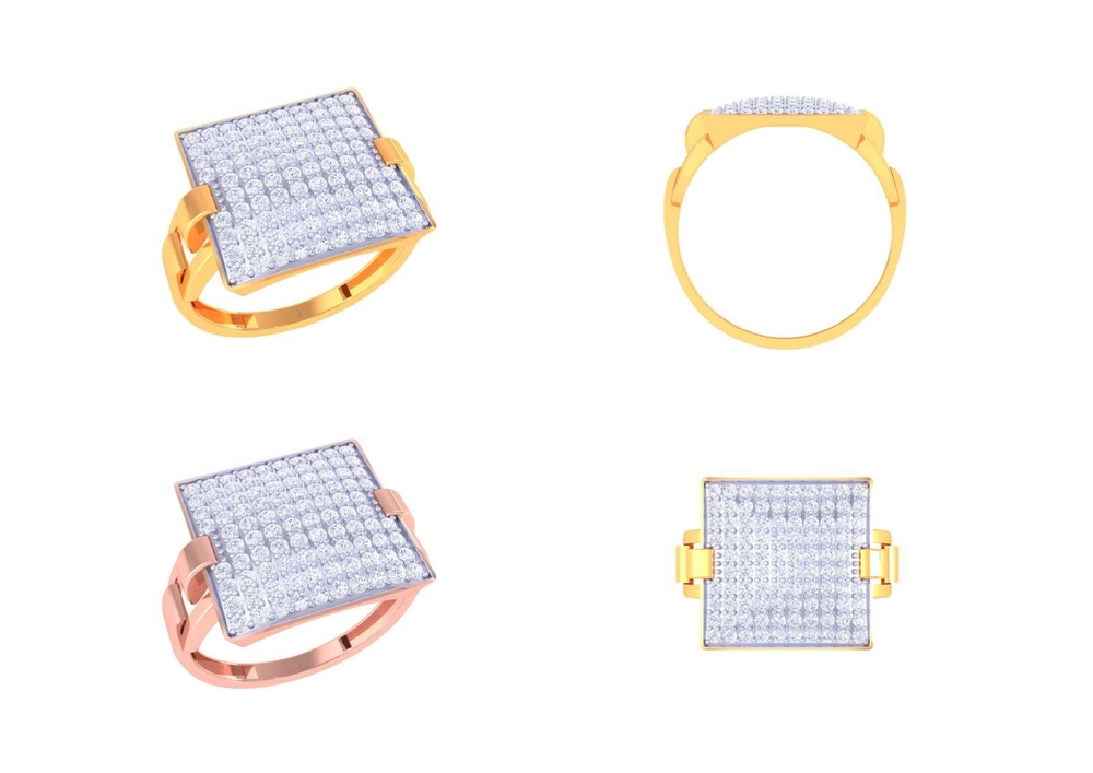 Mens Gold Ring - Gender: Men'S