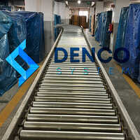 Roller Conveyor - Color: Silver