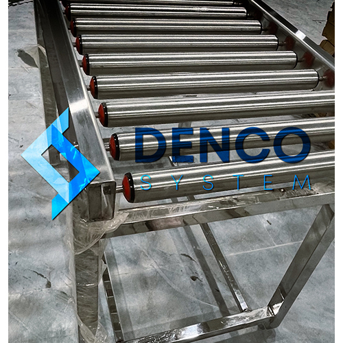 Ss Gravity Roller Conveyor - Color: Silver