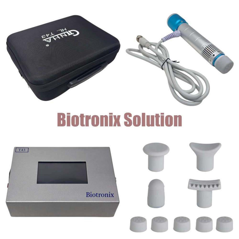 Electromagnetic Compact Radial Shockwave Therapy Machine 7 Heads, 10 Modes