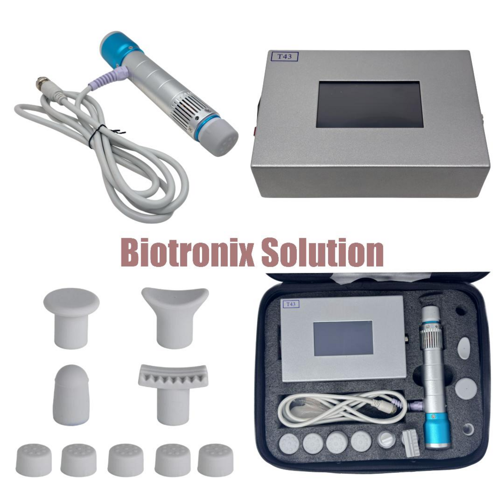 Electromagnetic Compact Radial Shockwave Therapy Machine 7 Heads, 10 Modes