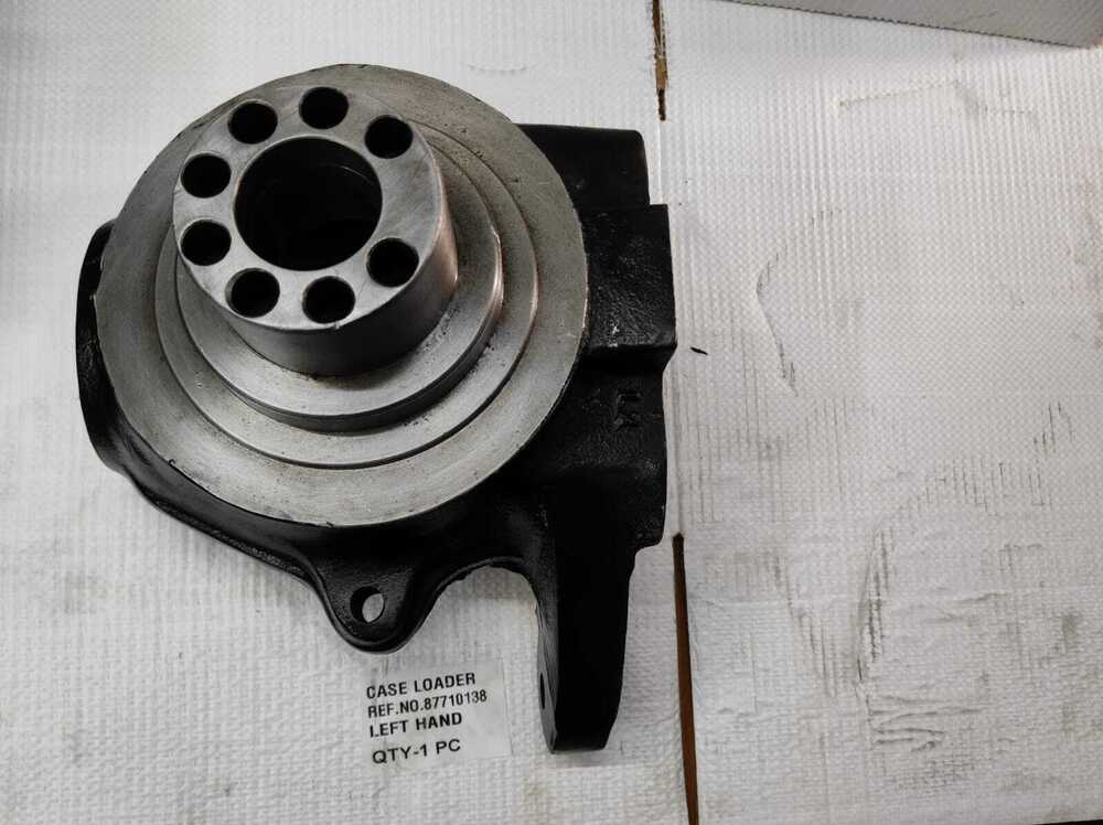 87710138 - Axle, Front Drive Housing, Swivel For 580sm - Series 3 Loader Backhoe Tier 3 , Compatible With Massey, Ford, New Holland, And Other Oems