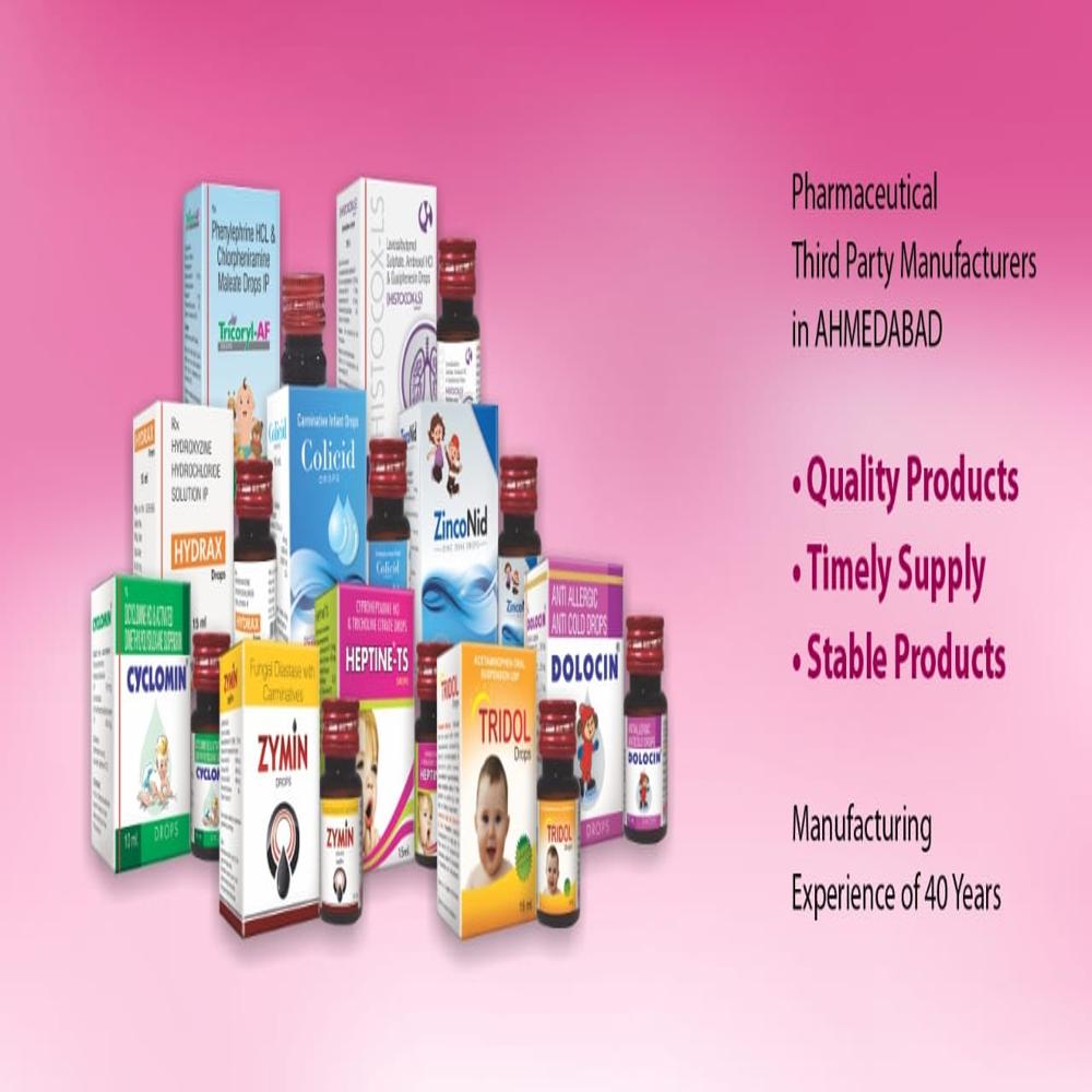 Pharmaceutical Third Party Manufacturing of Pediatric Drops