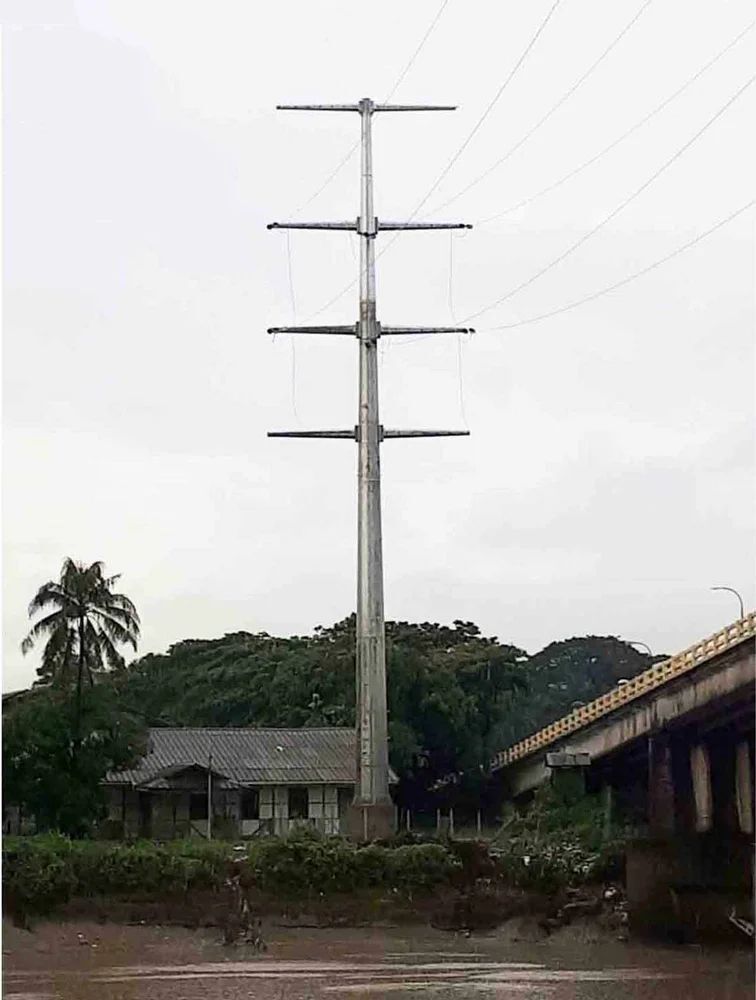 Stainless Steel Transmission Line Monopole Towers