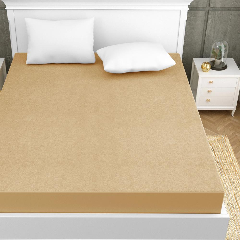 100% waterproof cotton terry mattress protector king size 72x78 inch