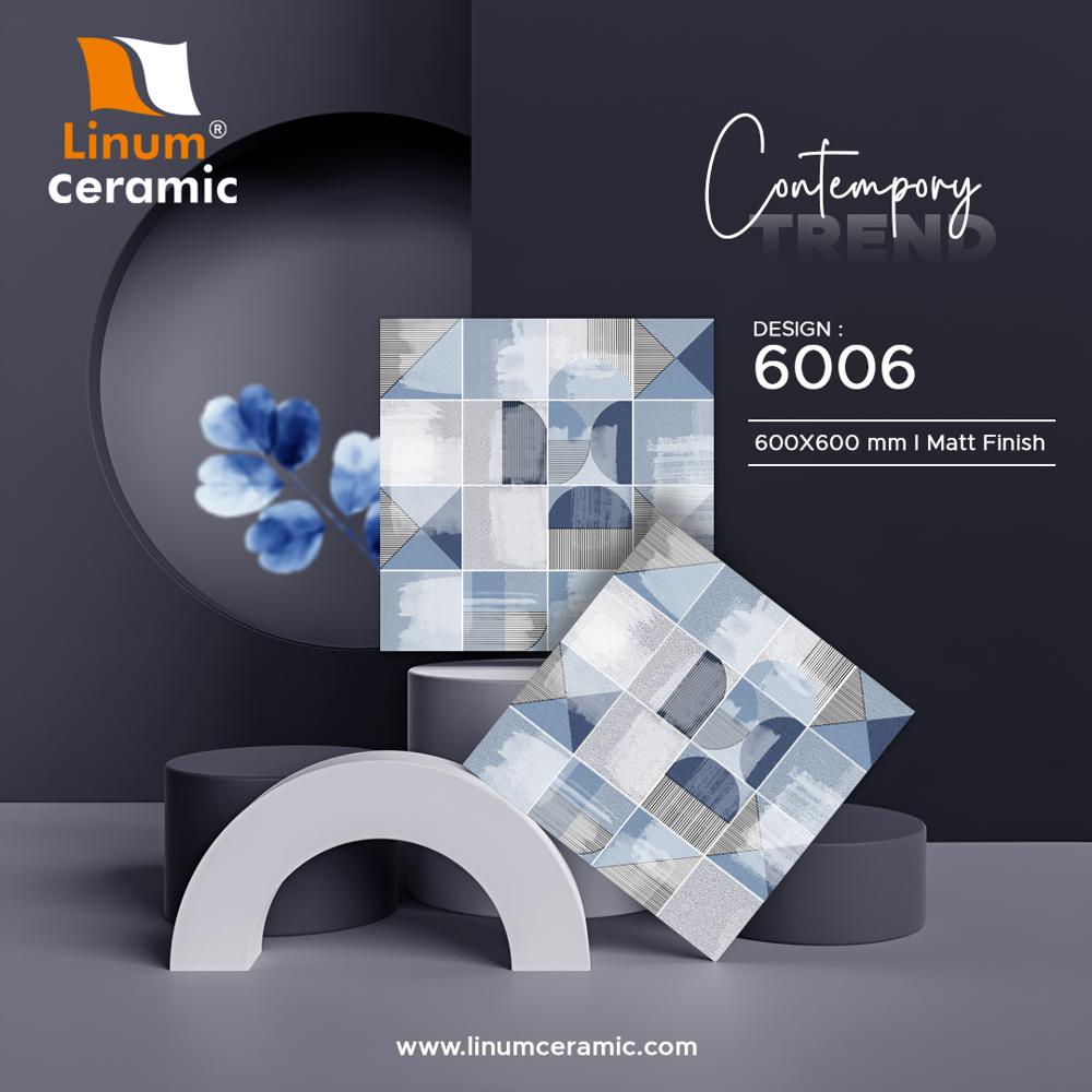 80069 600x600 Mm Matt Finish Tile - Feature: Heat Insulation