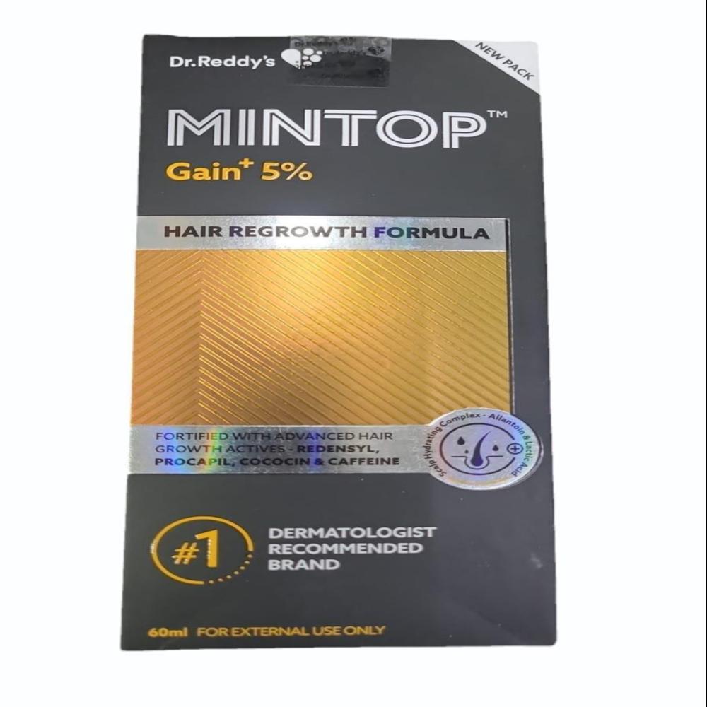 Mintop Gain 5 + Hair Regrowth Formula Kit - Drug Type: General Medicines