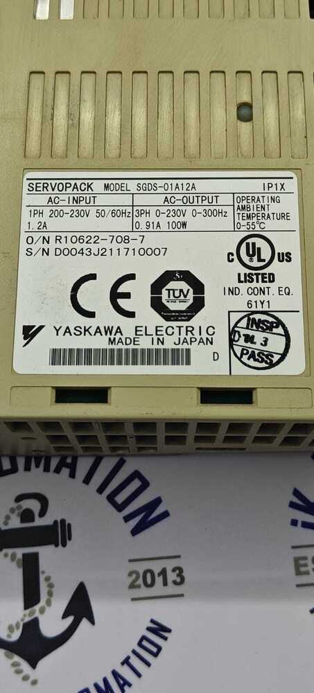 YASKAWA SGDS-01A12A
